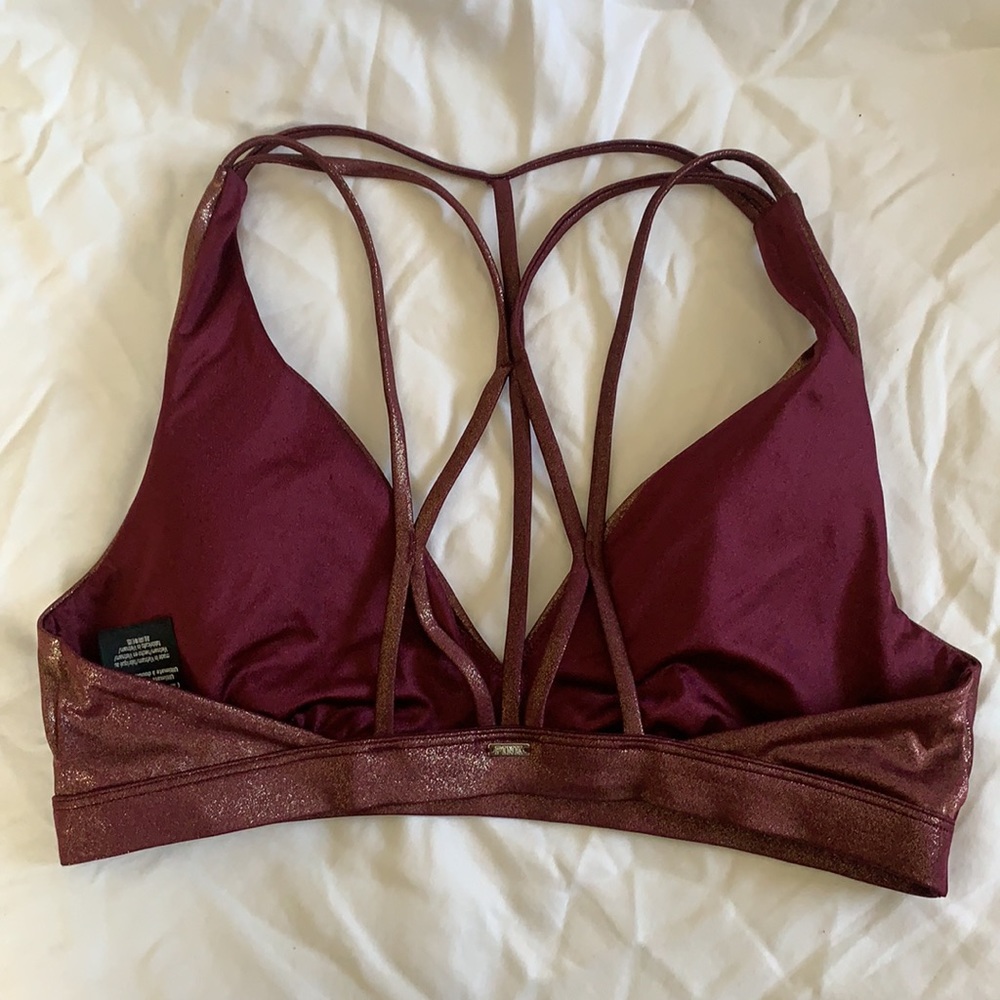 Pink Sports Bra - Picture 2 of 6